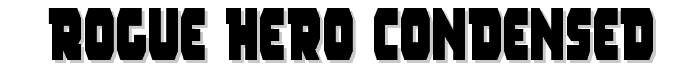 Rogue Hero Condensed font